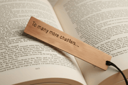 Copper Bookmark To Many More Chapters Personalised Gift Hand Stamped Handmade Anniversary Valentines Day