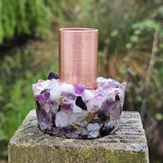 Travel Size Cloudbuster Amethyst Selenite Orgonite 5g EMF Shungite Copper Towerbuster