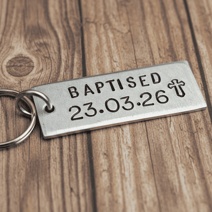 Baptism Keychain