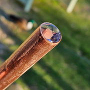 Copper Orgonite Wand Double Ended Sacred Cubit Gemstone Orgone Energy Stick