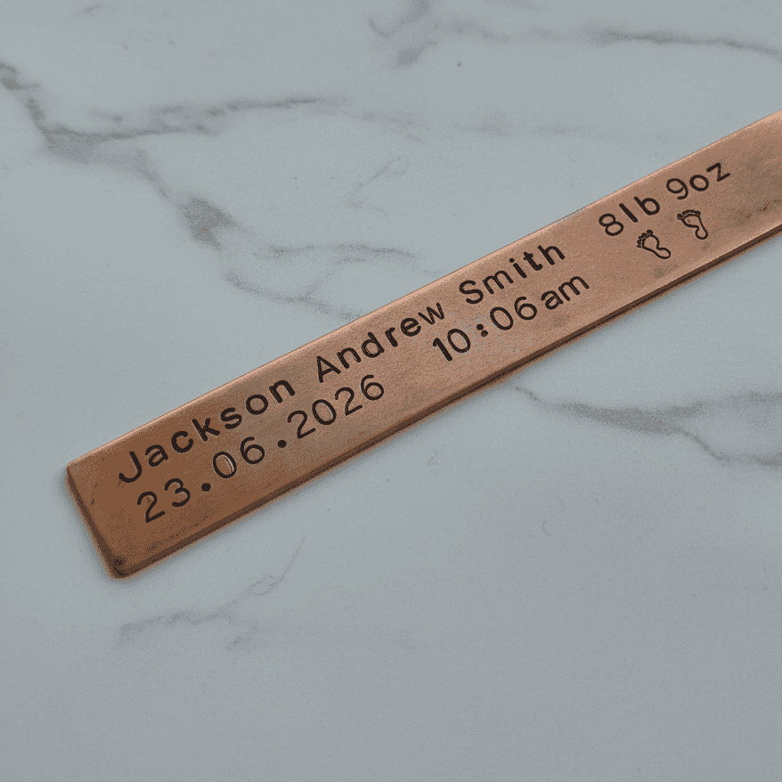 Birth Announcement Bookmark