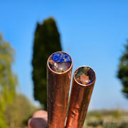 Copper Orgonite Wand Double Ended Sacred Cubit Gemstone Orgone Energy Stick