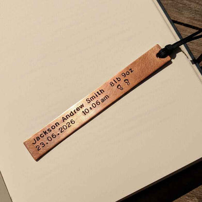 New Baby GiftNew Baby Bookmark