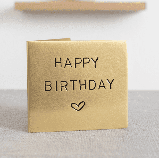 Personalised Birthday Card