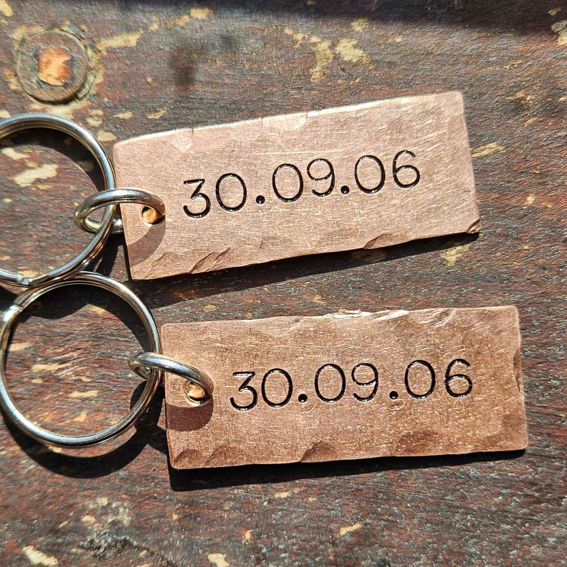 Copper Keychains