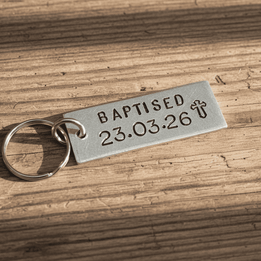Baptism Keychain