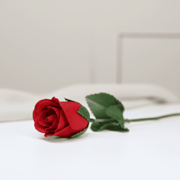 Forever Rose Red Faux Flower