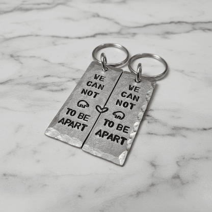 Couples Keychain