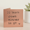 22nd Anniversary Card