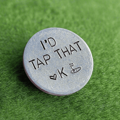 I'd Tap That Funny Golf Ball Marker 