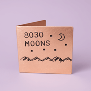 22nd Anniversary Gift 8030 Moons 22 Years Copper Card