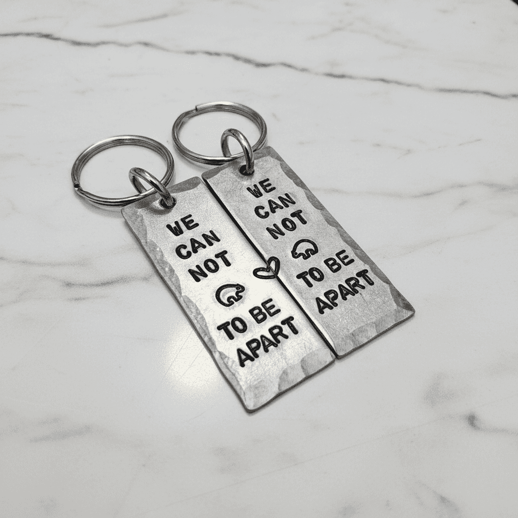 Couples Keychain