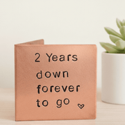 2nd Anniversary Card