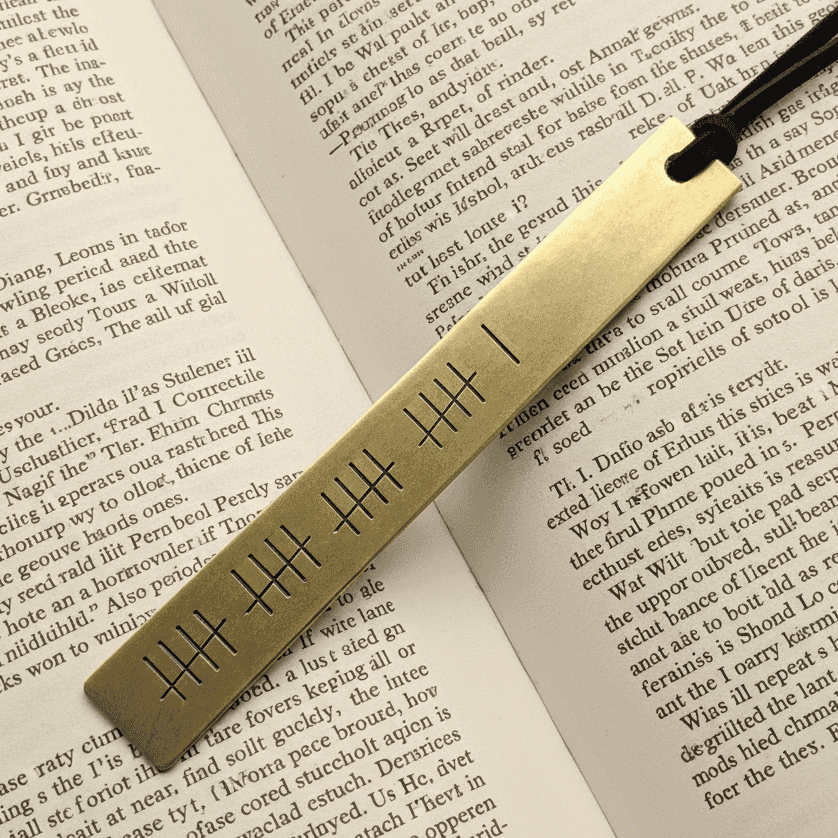 21st AnniversaryRetirement Bookmark