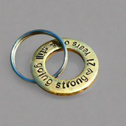 21 Years On And Still Going Strong 21st Wedding Anniversary Keyring  Husband Wife Gifts For Men Him BRASS Keychain