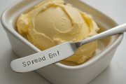 Funny Cutlery SPREAD EM Hand Stamped Funny Butter Knife