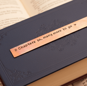 8th Anniversary Bookmark 8 Chapters In Bronze Gift