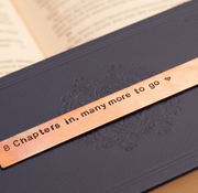 8th Anniversary Bookmark 8 Chapters In Bronze Gift