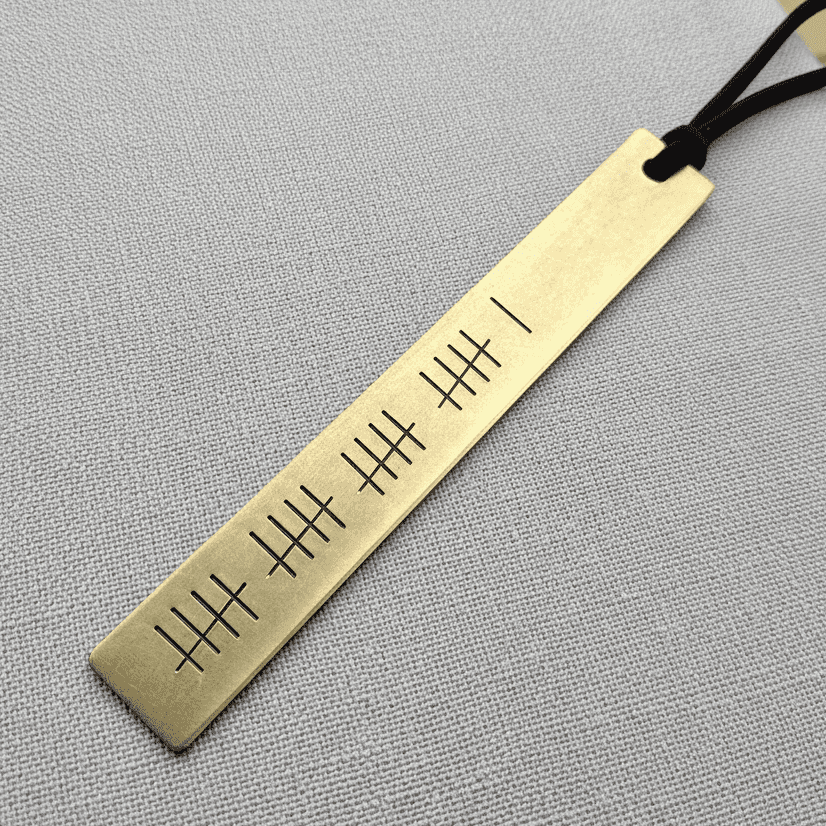 21st AnniversaryRetirement Bookmark