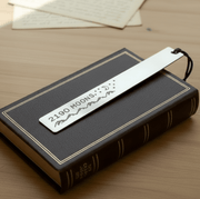 6th Anniversary 2190 Moons 6 Years Handcrafted Bookmark