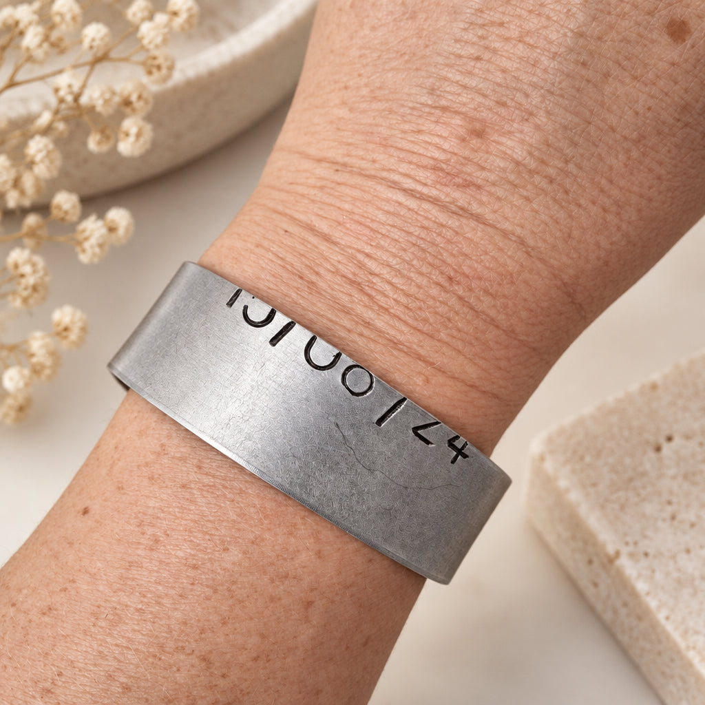Pair Bangles Personalised Jewellery Bracelet Couples Anniversary Gift