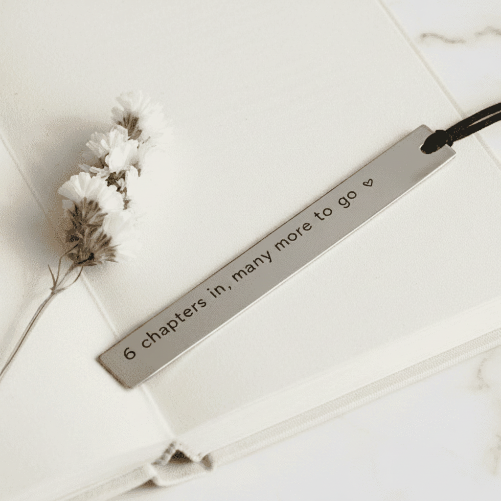 6th Anniversary Bookmark 6 Years 6 Chapters In Gift