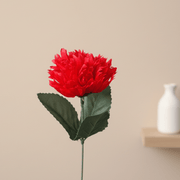 Forever Flower Red Carnation Faux Single 28cm
