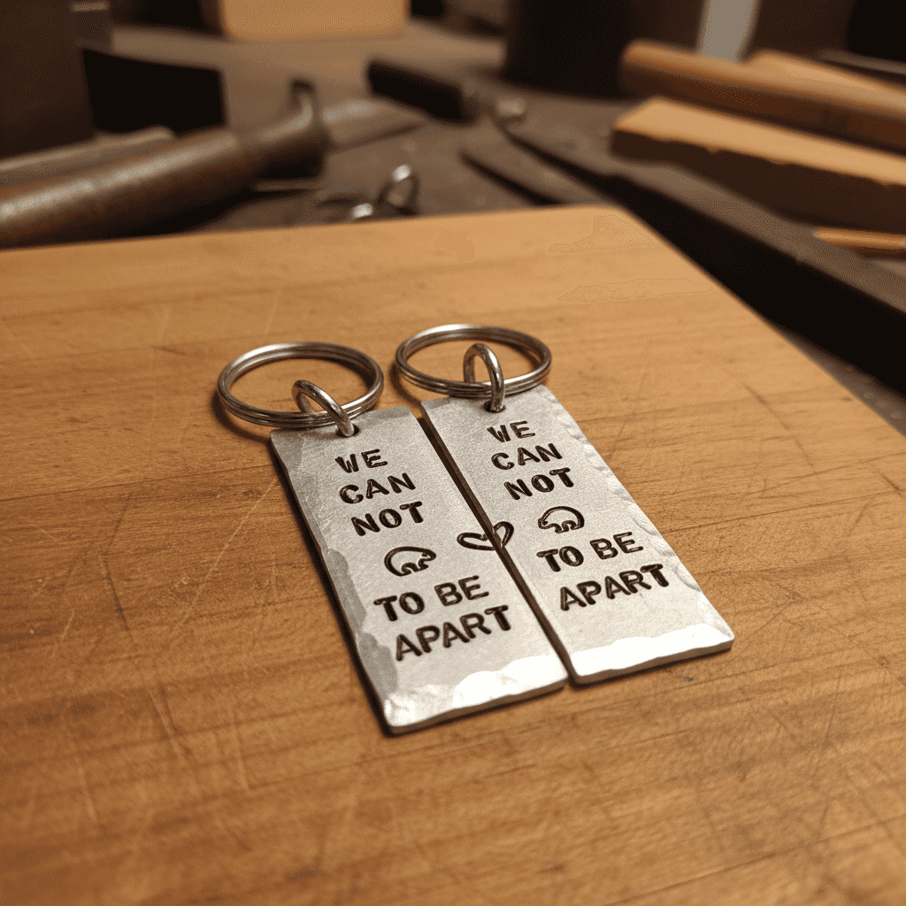 Couples Keychain 