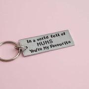 Mum Keychain Mothers Day Gift Favourite Mum