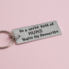 Mum Keychain Mothers Day Gift Favourite Mum