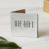 11th Anniversary 11 Years Tally Mark Personalised Card