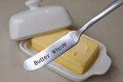 Butter Whore Hand Stamped Funny Butter Knife Funny Gift Anniversary Valentines Day Cheese Knife