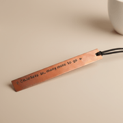 8th Anniversary Bookmark 8 Chapters In Bronze Gift