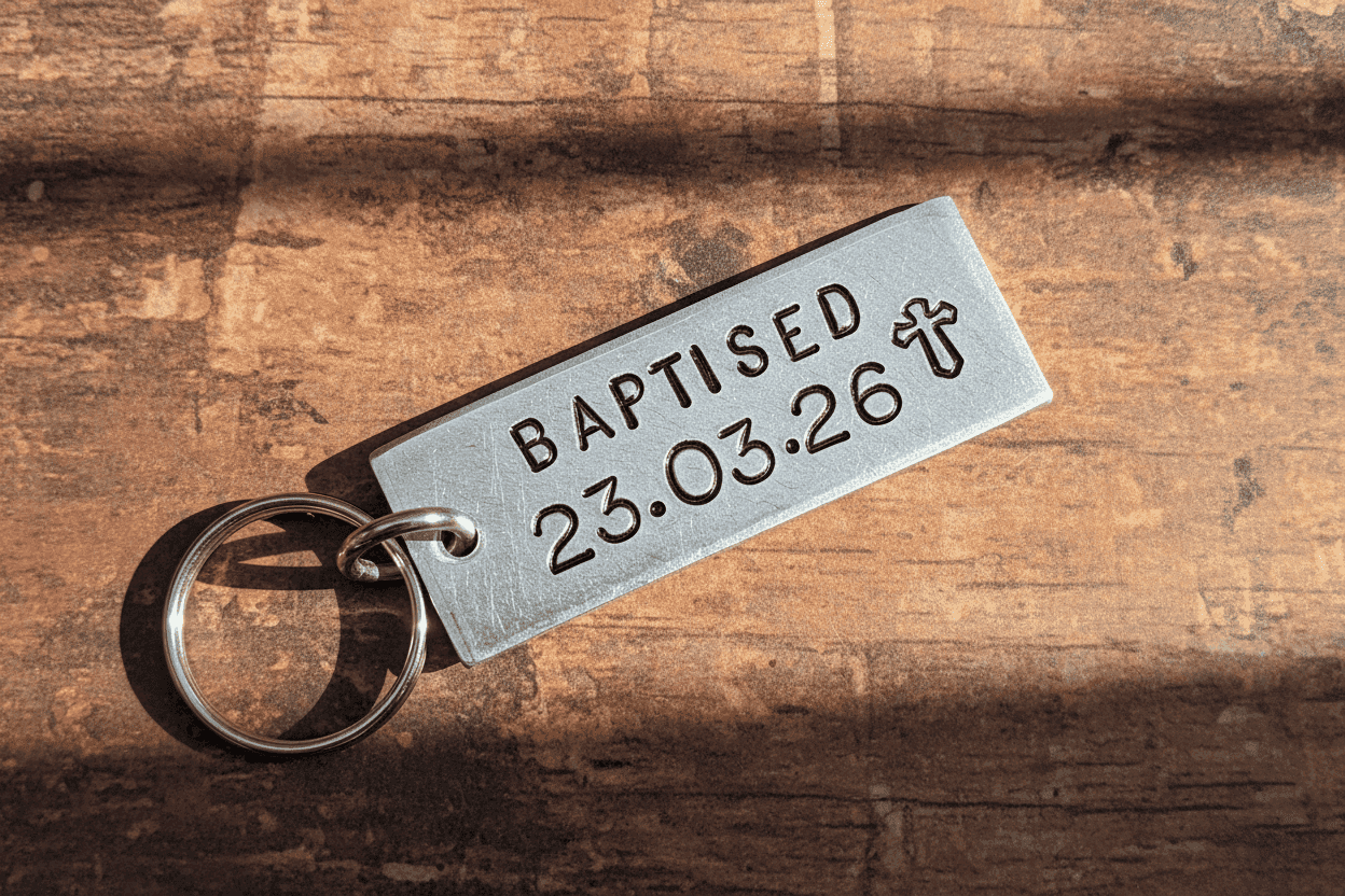 Baptism Keychain