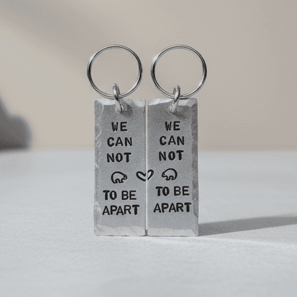 Couples Keychain
