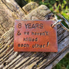 8th Wedding anniversary gift Bronze Anniversary Gifts