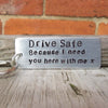 Hand Stamped Personalised Keychain Keyring Anniversary Gifts