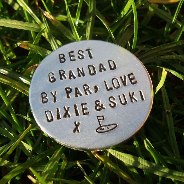 Personalised Golf Ball Marker