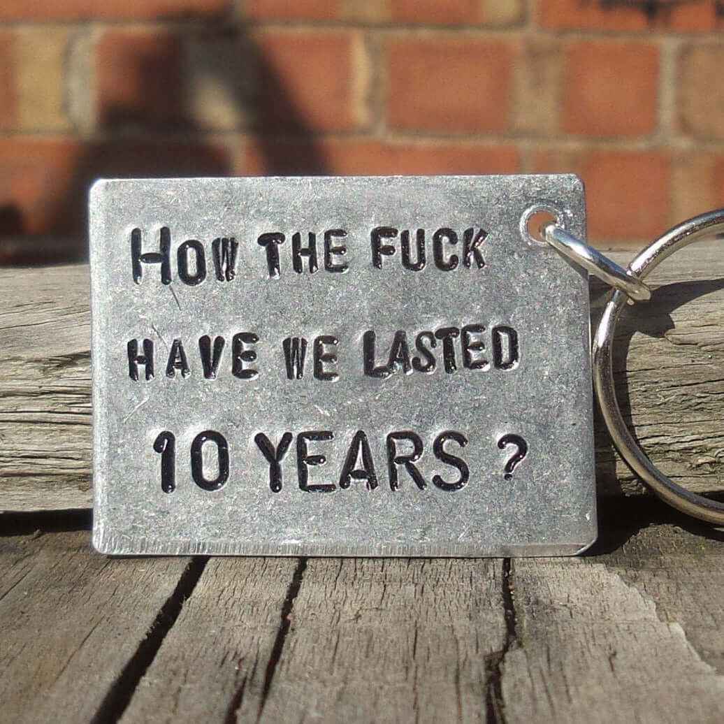 10th Wedding Anniversary Gifts Aluminium and Tin Gift Aluminium Anniversary