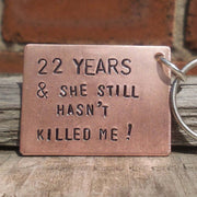 22nd Wedding Anniversary Gifts Copper Anniversary Gift