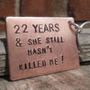 22nd Wedding Anniversary Gifts Copper Anniversary Gift