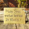 21st Wedding Anniversary Gift Brass Anniversary Gift