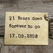 21st Wedding Anniversary Gift Brass Anniversary Gift