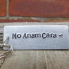 Hand Stamped Personalised Keychain Keyring Anniversary Gifts