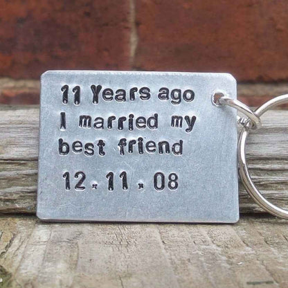 11th Wedding Anniversary Steel Steel Wedding Anniversary Gift Gifts 11 Years