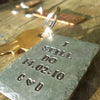 Hand Stamped Gifts 6th Iron Anniversary Gifts For Him Her 6 Years