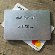 Hand Stamped Personalised Keychain Keyring Anniversary Gifts