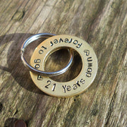 21st Wedding Anniversary Gift Brass Anniversary Gift