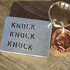 Hand Stamped Personalised Keychain Keyring Anniversary Gifts