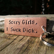 Hand Stamped Personalised Keychain Keyring Anniversary Gifts